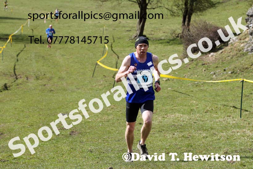 Masters men 2021 NECAA Cross Country Relays, Thornley Farm, Peterlee, Saturday, April 10th. Photo: David T. Hewitson/Sports for All Pics
